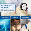 Waterproof Dog Ear Muffs for Swimming & Grooming - Noise Cancelling Calming Hood for Pet Anxiety Relief & Shock Prevention