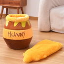 New Honey Jar Cat Nest Semi-Enclosed Autumn and Winter Warm Puppy Nest Soft, Comfortable and Breathable Pet Supplies