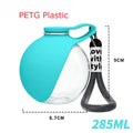 Small Dog Water Bottle 285ML Stainless Steel/Petg Convenient Dog Drink Dispenser Puppy Travel Portable Water Bowl
