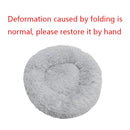 Plush Round Pet Bed