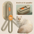 Steam Pet Grooming Brush