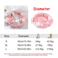 Plush Round Pet Bed
