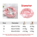 Plush Round Pet Bed
